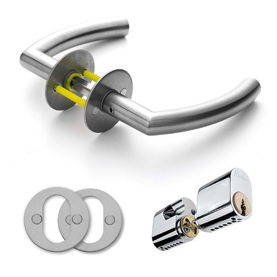 Billede af Børstet stål - B - Ruko dob cyl