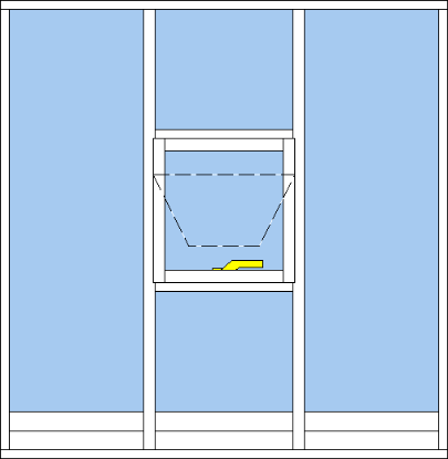 Billede af NK3F+T1+B fast karm topstyret