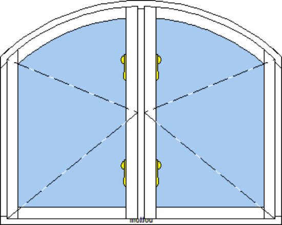 Billede af Buet overkarm