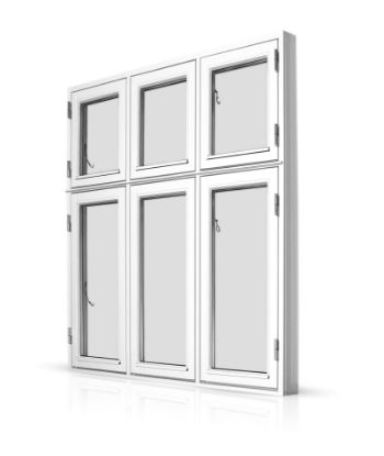 Billede af Dannebrogsvindue 3 fag