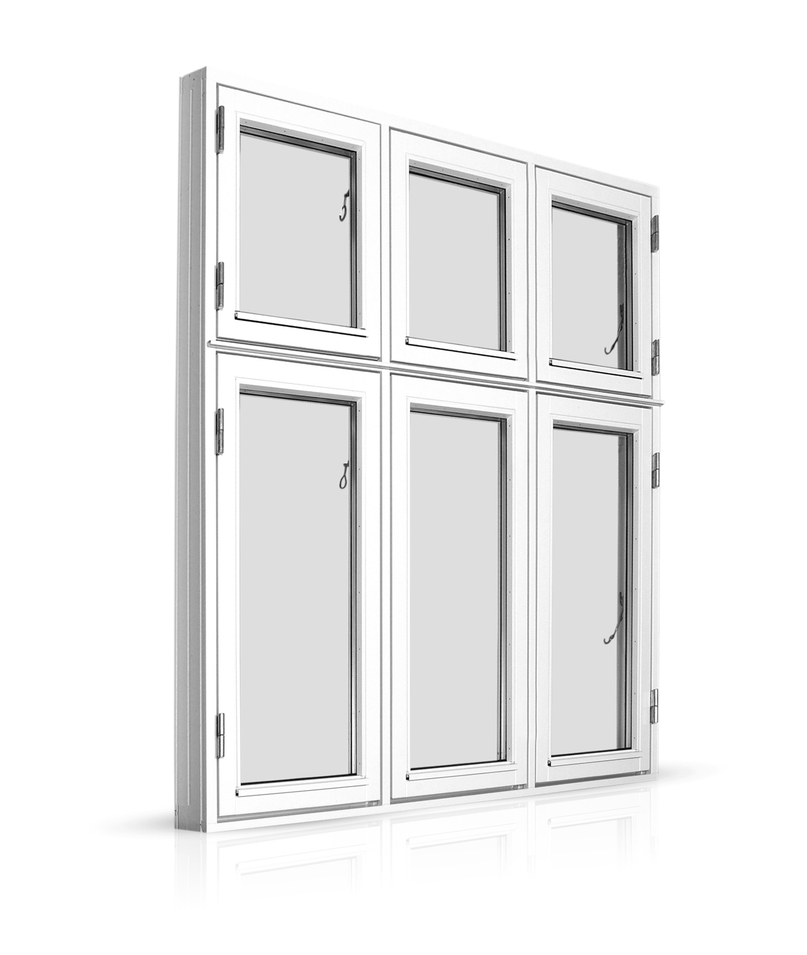 Billede af Dannebrogsvindue 3 fag