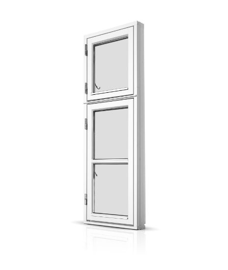 Billede af Dannebrogsvindue 1 fags