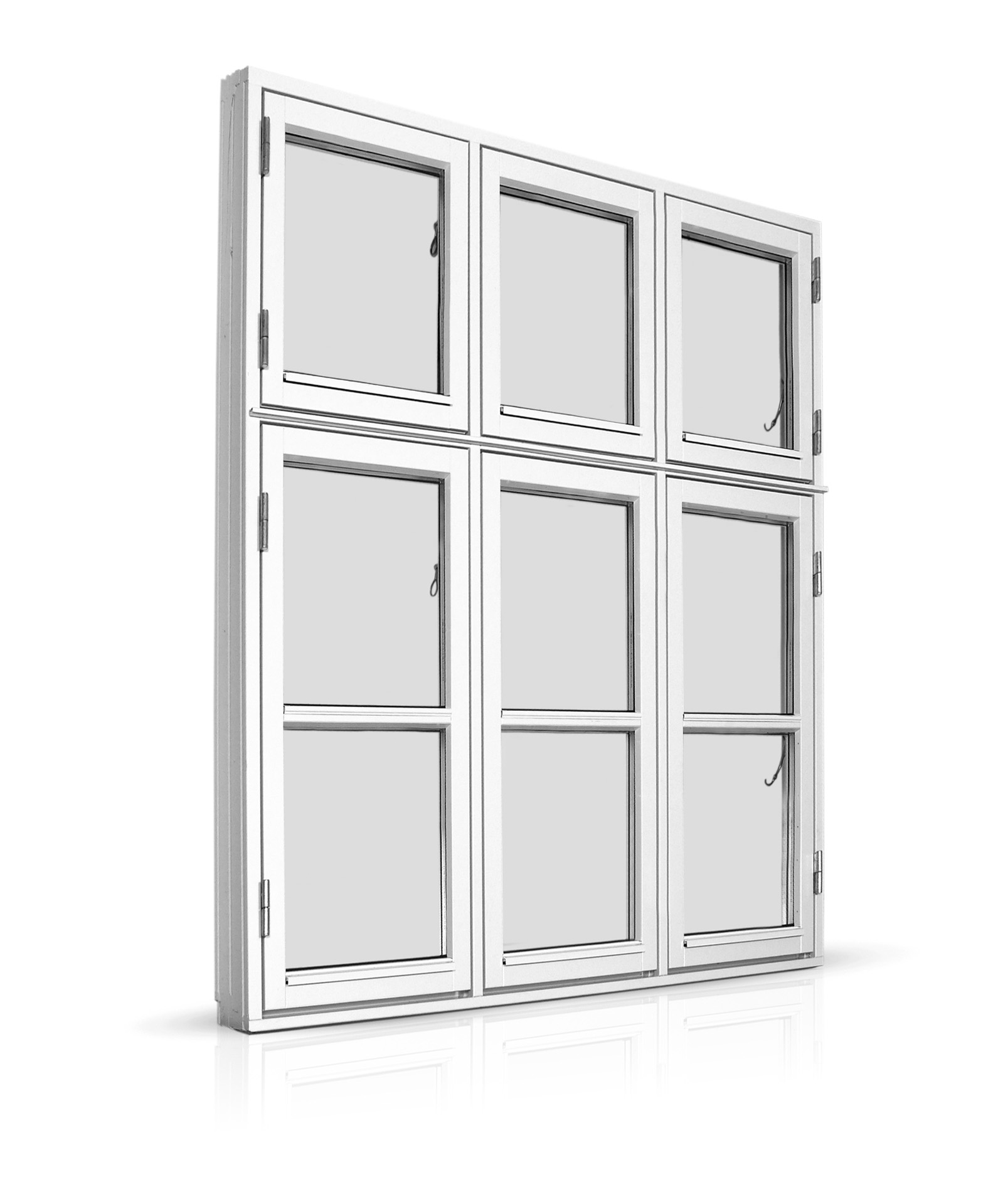 Billede af Dannebrogsvindue 3 fags