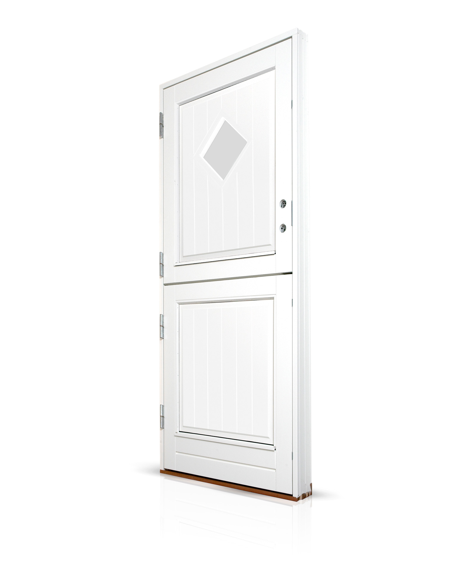 Billede af Halvdør med rude på spids