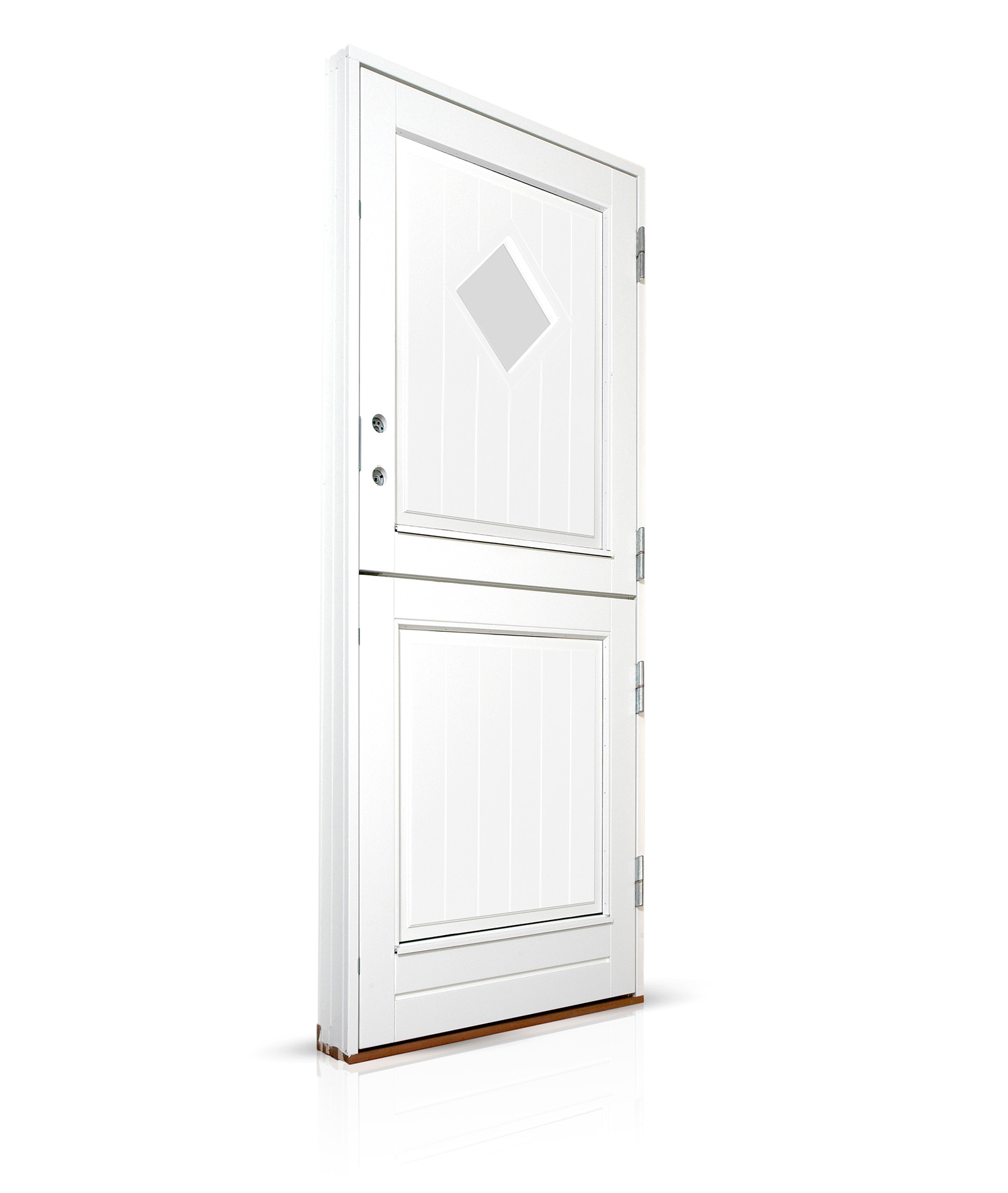 Billede af Halvdør med rude på spids