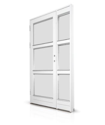 Billede af Facadedør med sideparti