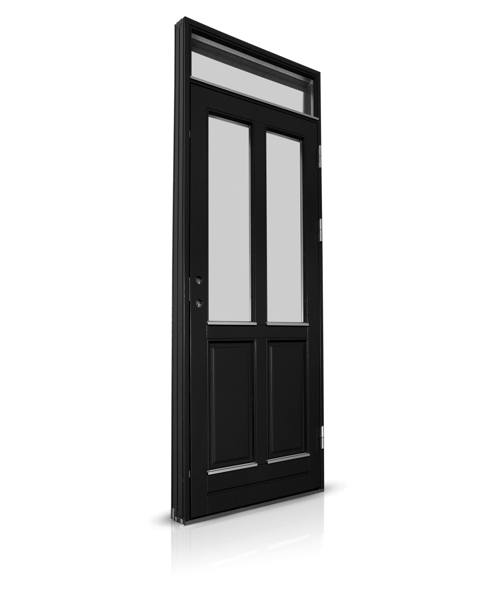 Billede af Facadedør med fast overparti