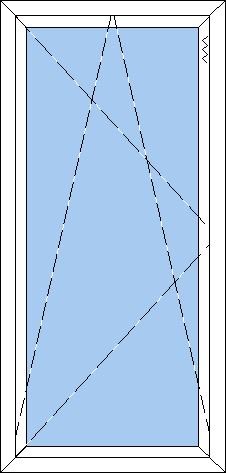 Billede af Plastik drejekip dør - 1 glas