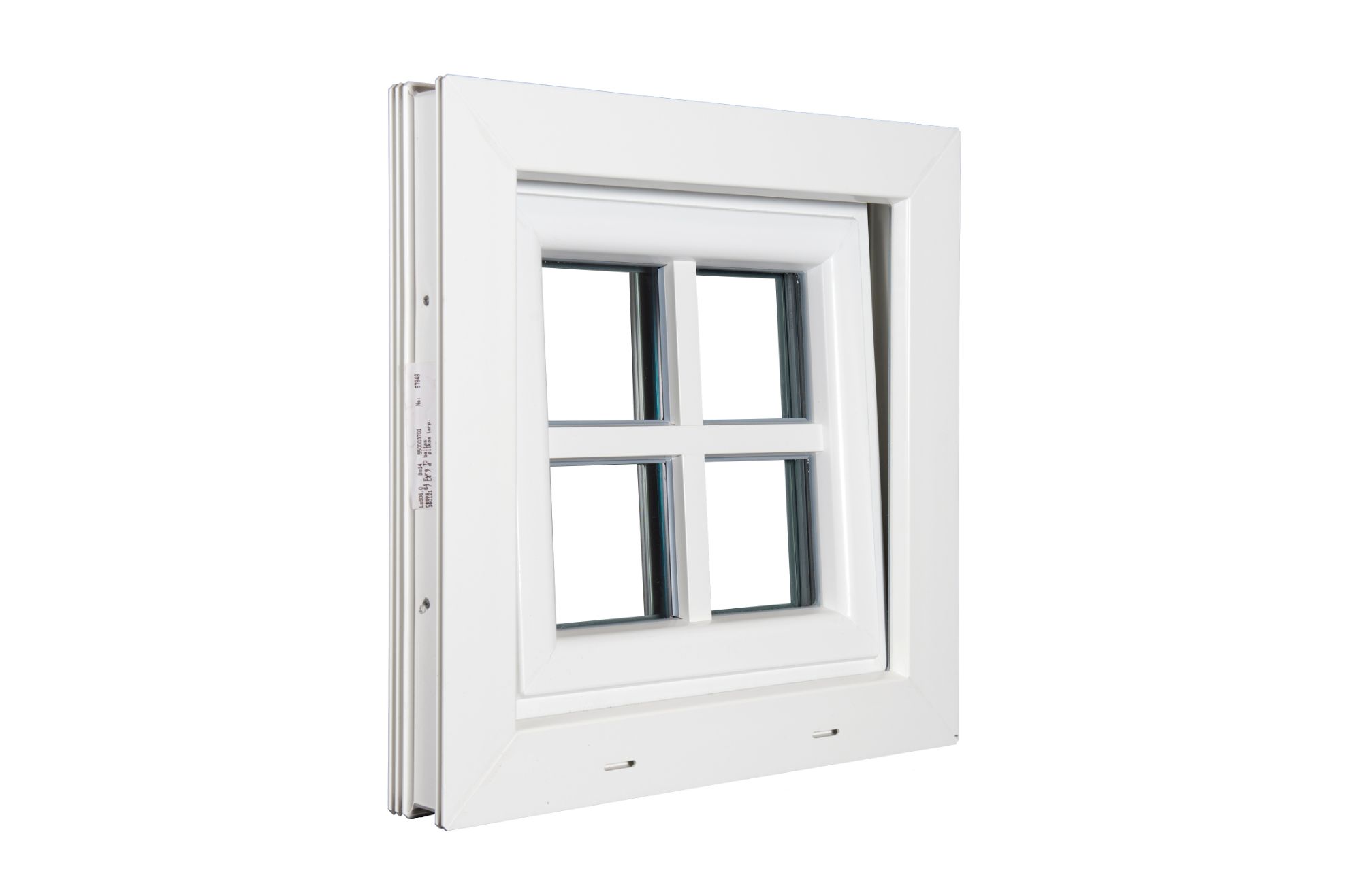 Billede af Plastik drejekip dør - 3 glas