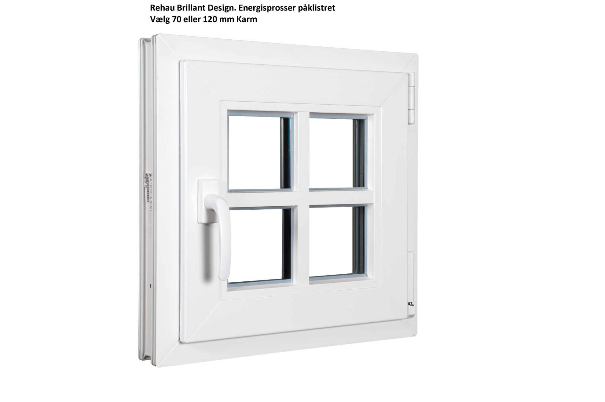 Billede af Plastik drejekip dør - 3 glas