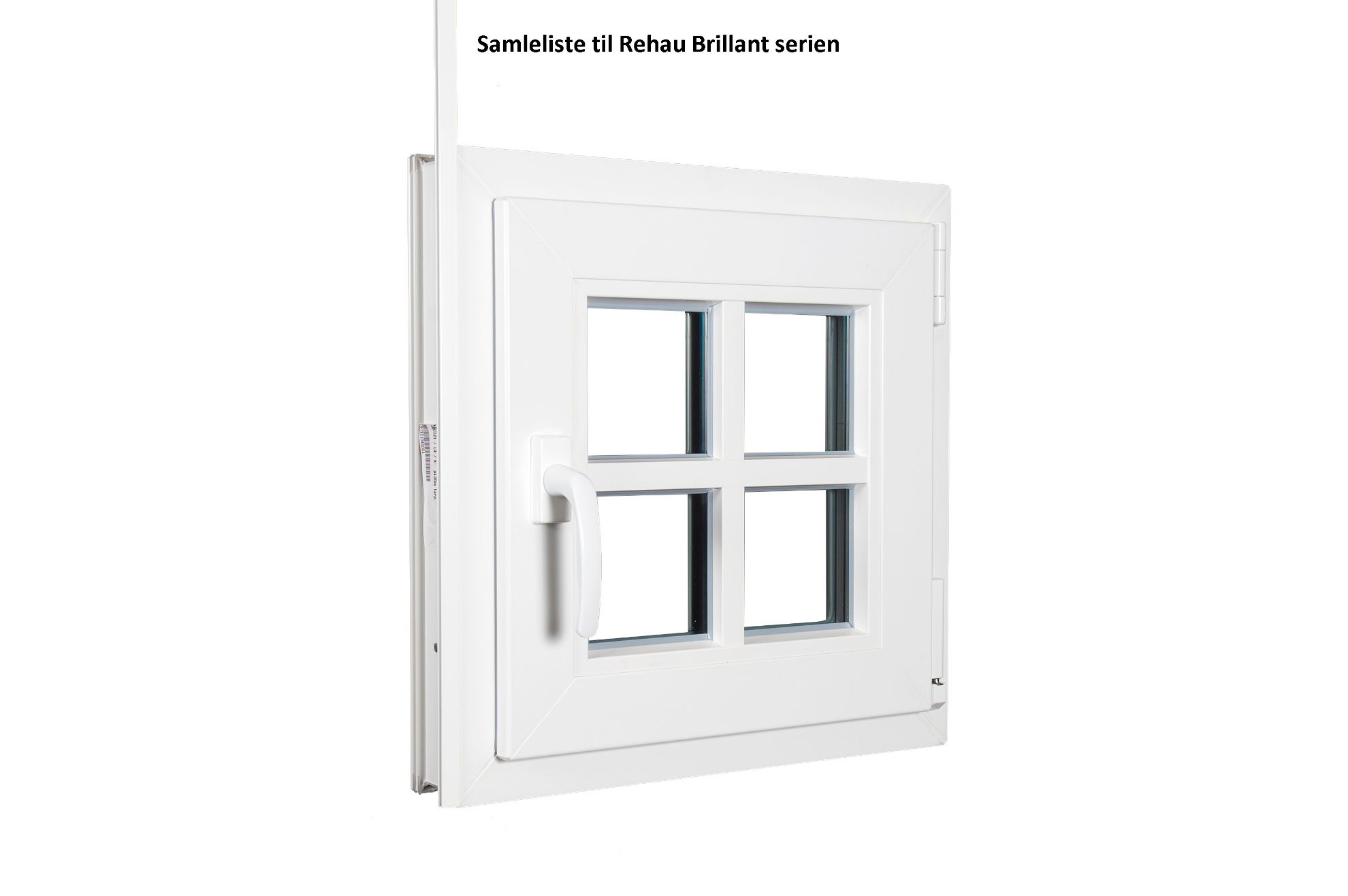 Billede af Plastik drejekip dør - 3 glas