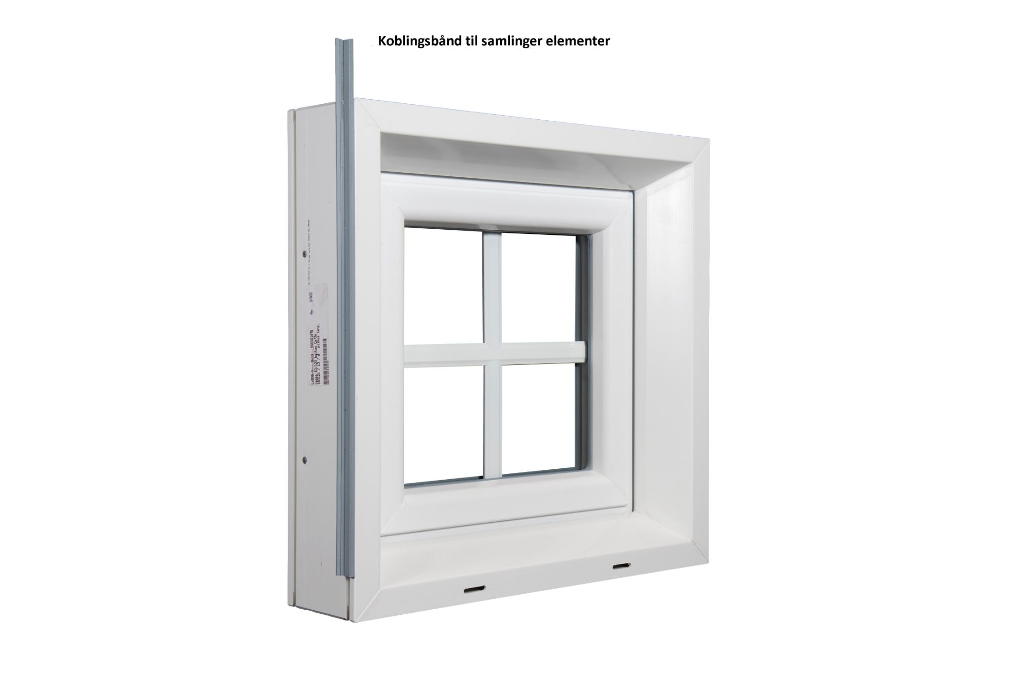 Billede af Plastik drejekip dør - 3 glas