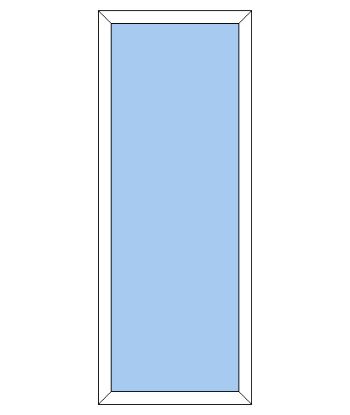 Billede af Fast karm plast