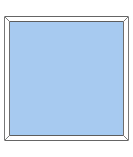 Billede af Fast karms vindue pvc