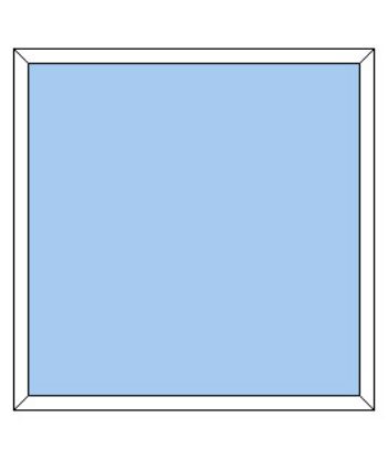 Billede af Fast karms vindue pvc