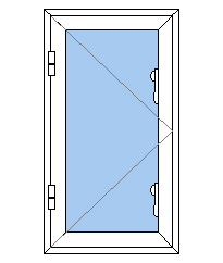 Billede af 1 fags sidehængt pvc