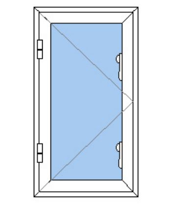 Billede af 1 fags sidehængt pvc