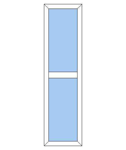 Billede af Sideparti plast 2 glas