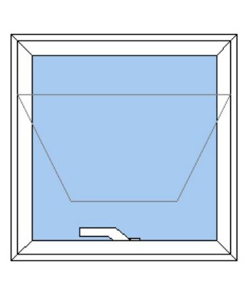 Billede af Topstyret vindue pvc