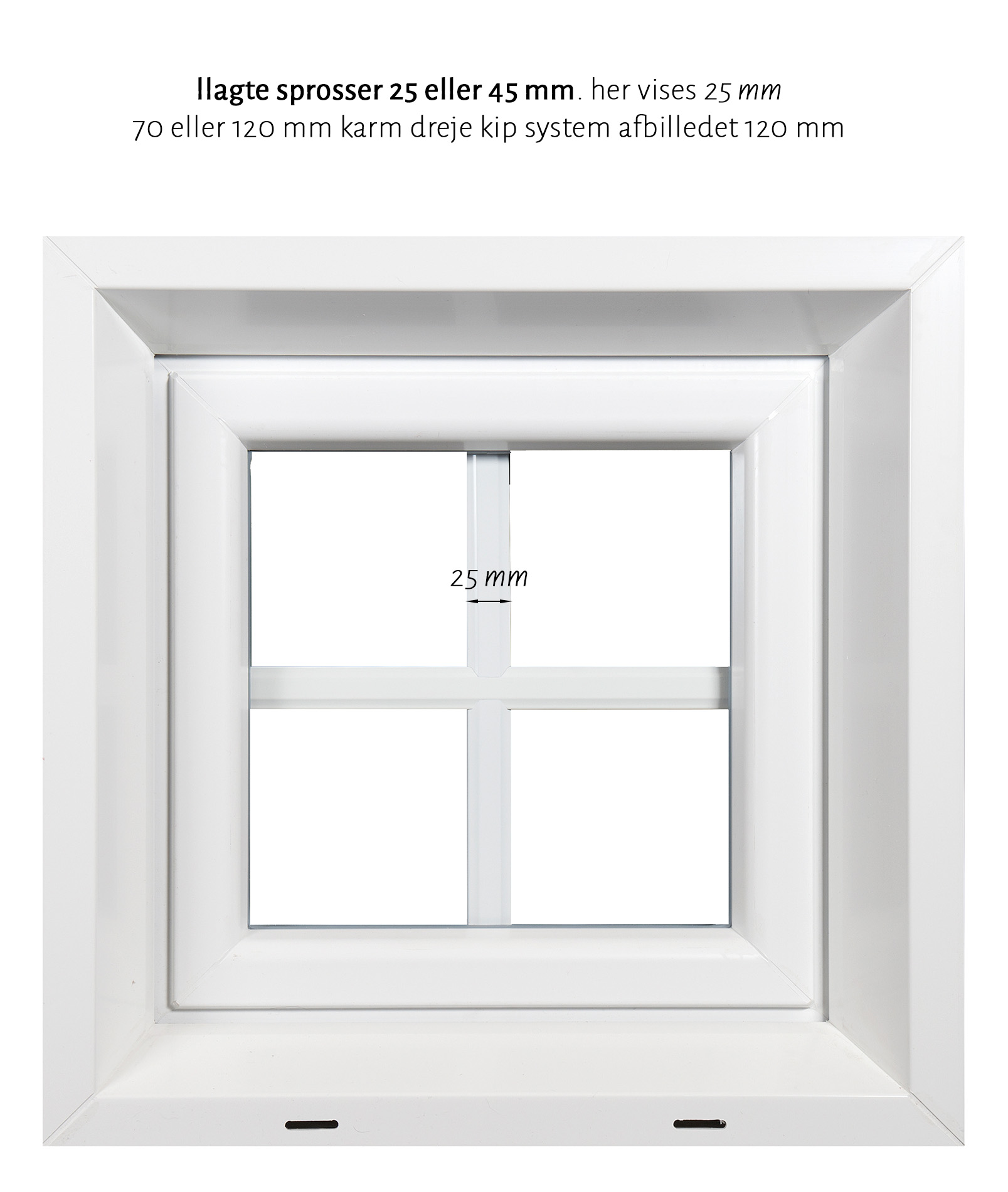 Billede af Topstyret vindue pvc