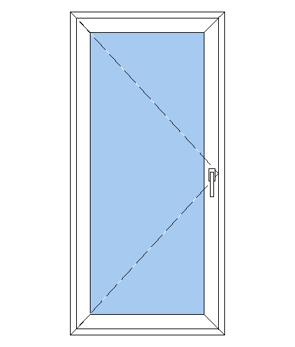 Billede af Terassedør plast