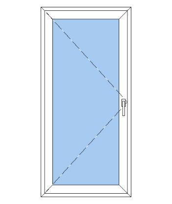 Billede af Terassedør plast