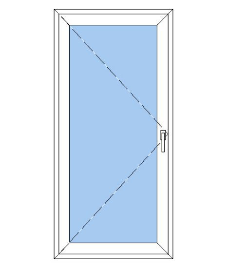 Billede af Terassedør plast