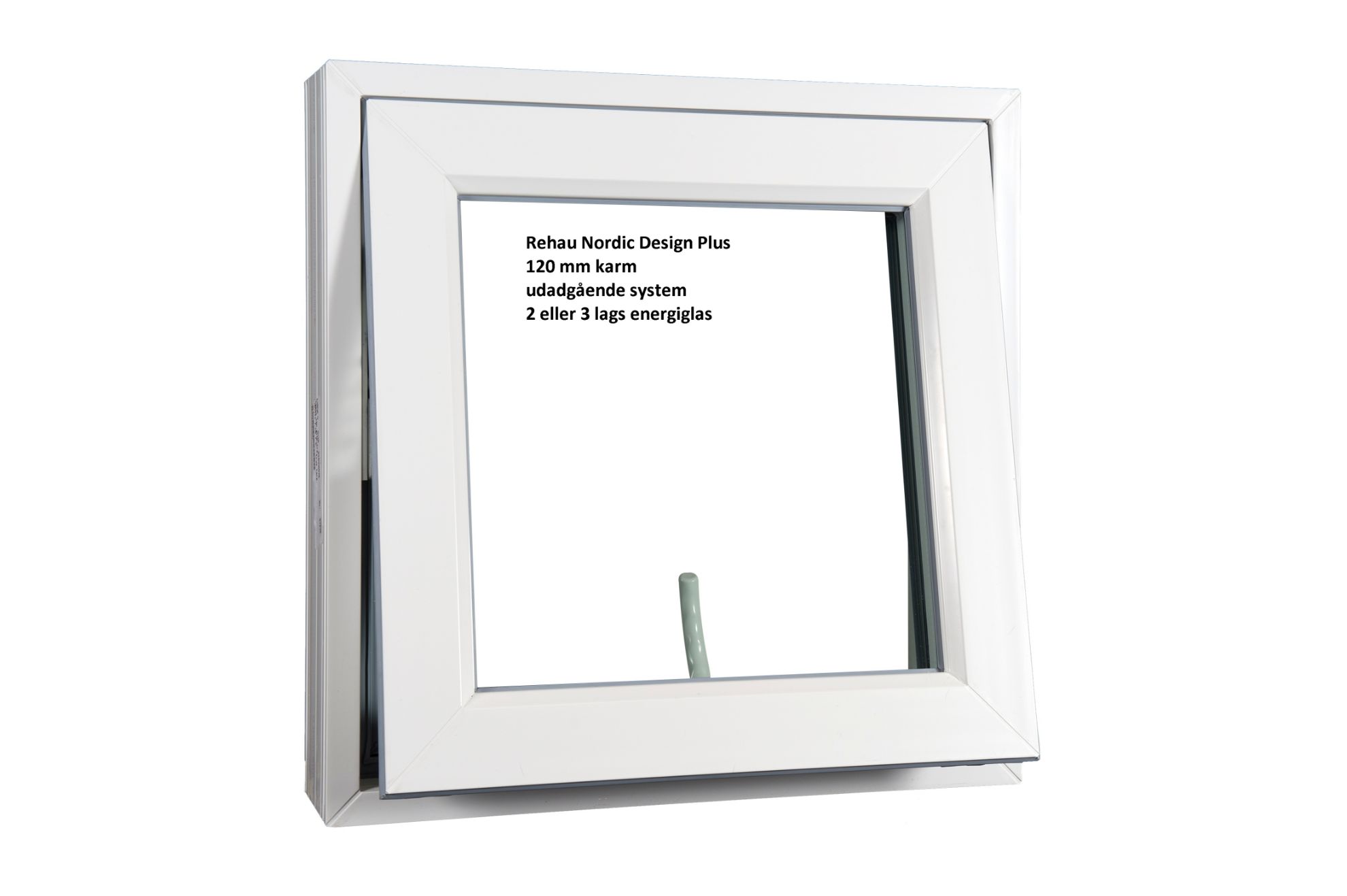 Billede af Terrassedør plast 3 glas