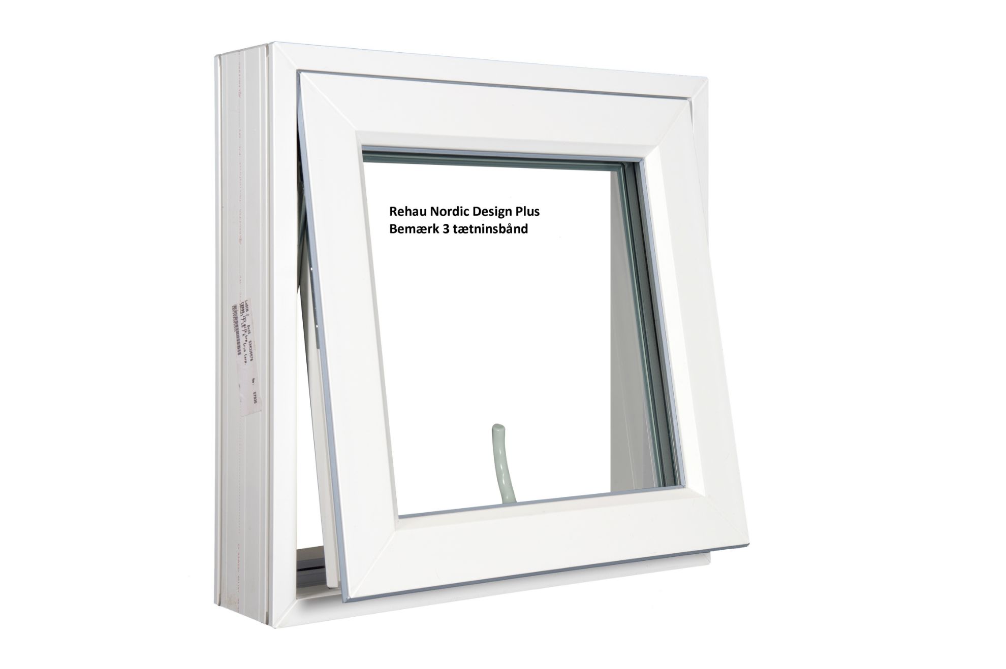 Billede af Terrassedør plast 3 glas