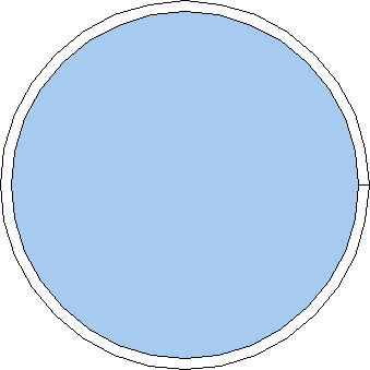 Billede af Rundt fastkarmsvindue