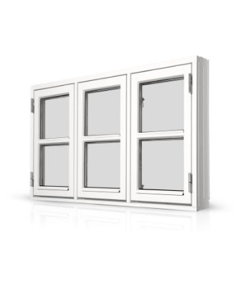 Billede af Bondehusvindue sidehængt