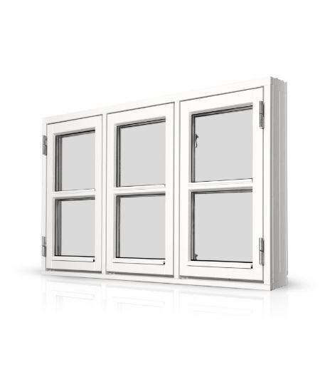 Billede af Bondehusvindue sidehængt