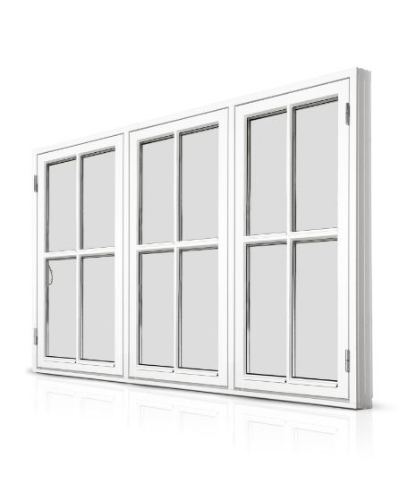 Billede af Palævindue sidehængt