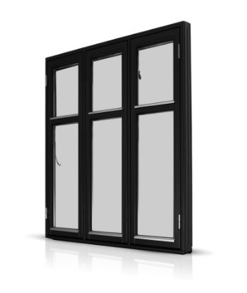 Billede af Sidehængt dannebrogsvindue