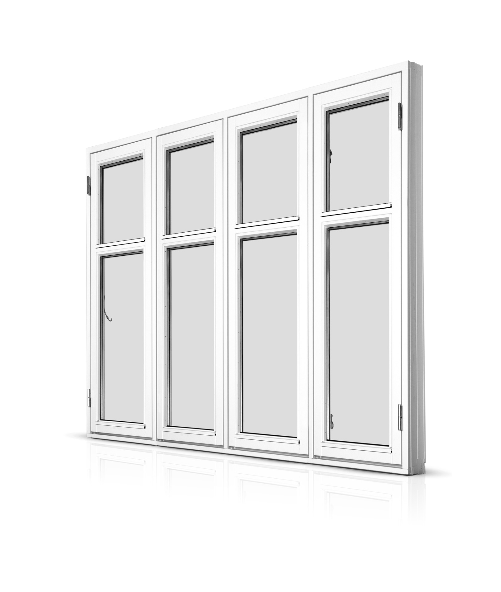 Billede af Sidehængt dannebrogsvindue