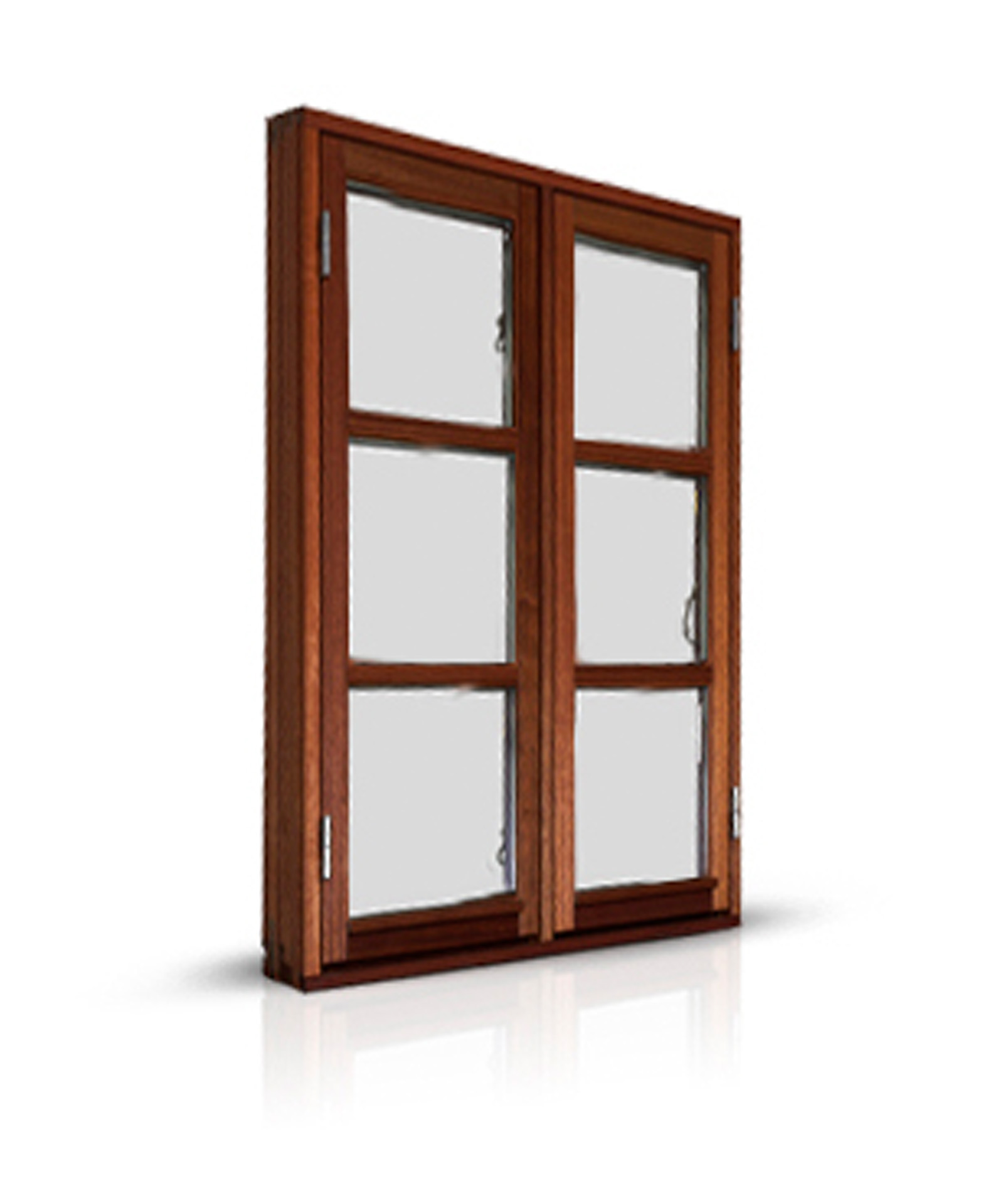 Billede af Bondehusvindue sidehængt