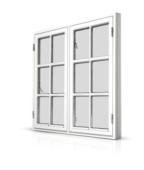 Billede af Palævindue sidehængt