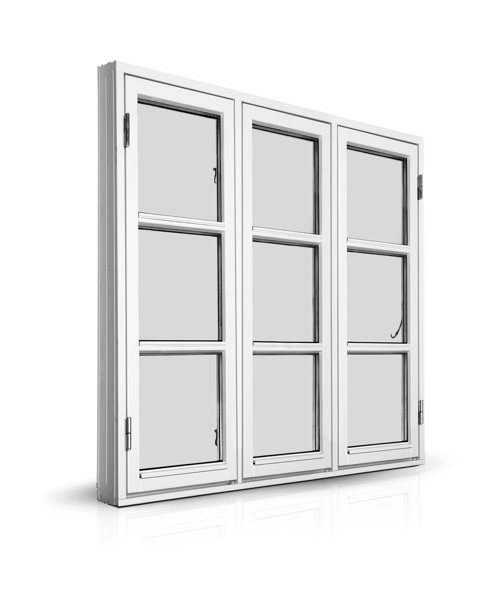 Billede af Bondehusvindue sidehængt