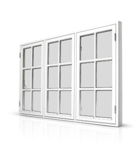 Billede af Palævindue sidehængt