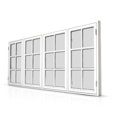 Billede af Palævindue sidehængt