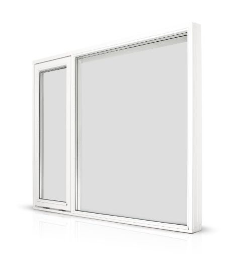 Billede af Topstyret vindue fast karm