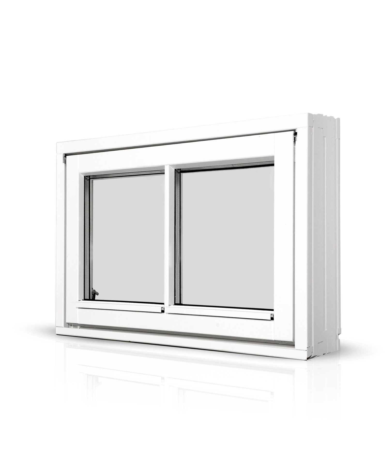 Billede af Bondehusvindue tophængt