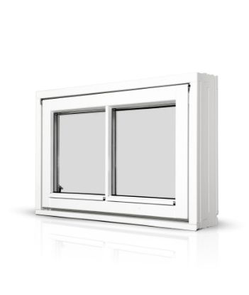 Billede af Bondehusvindue tophængt