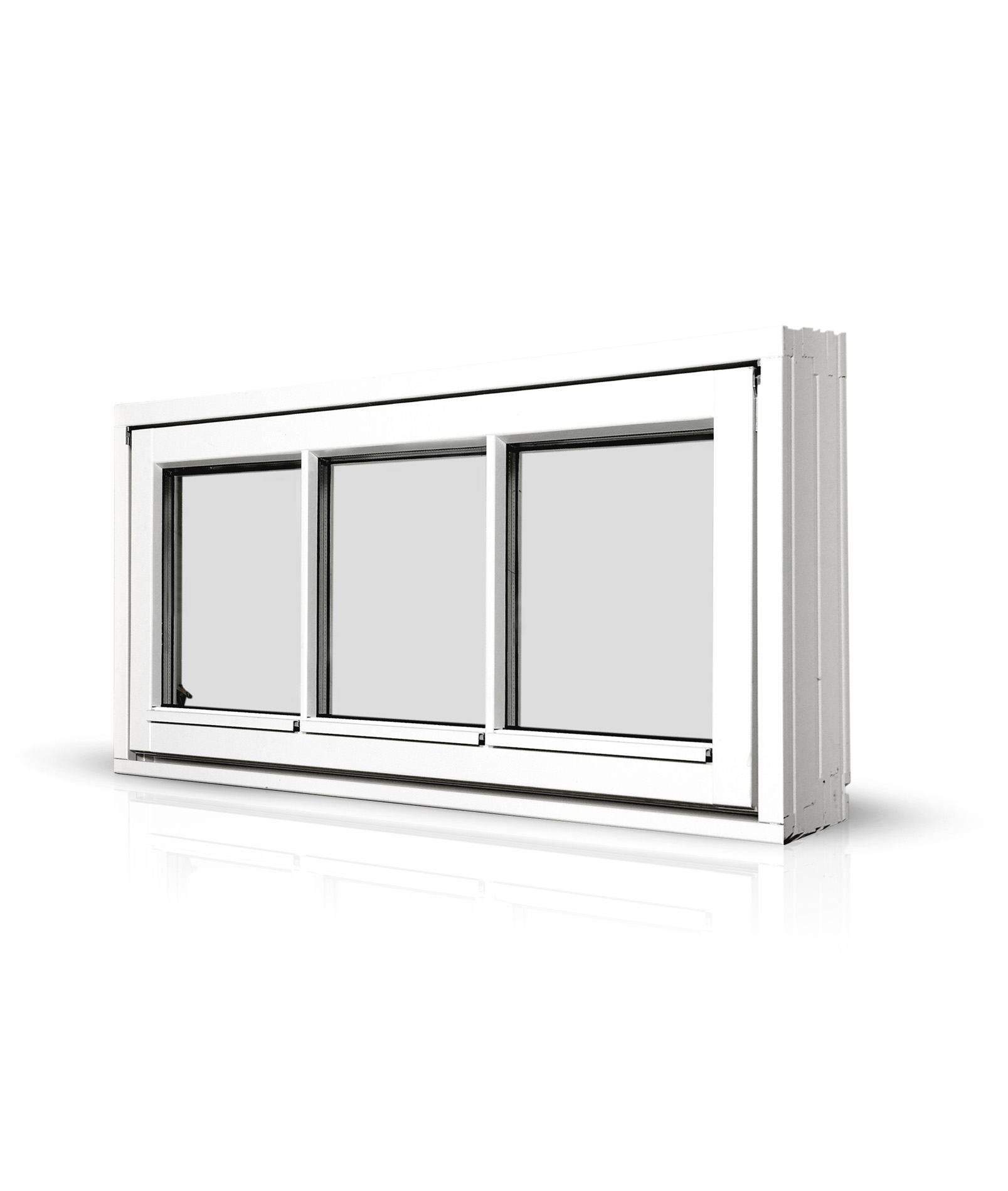 Billede af Bondehusvindue tophængt