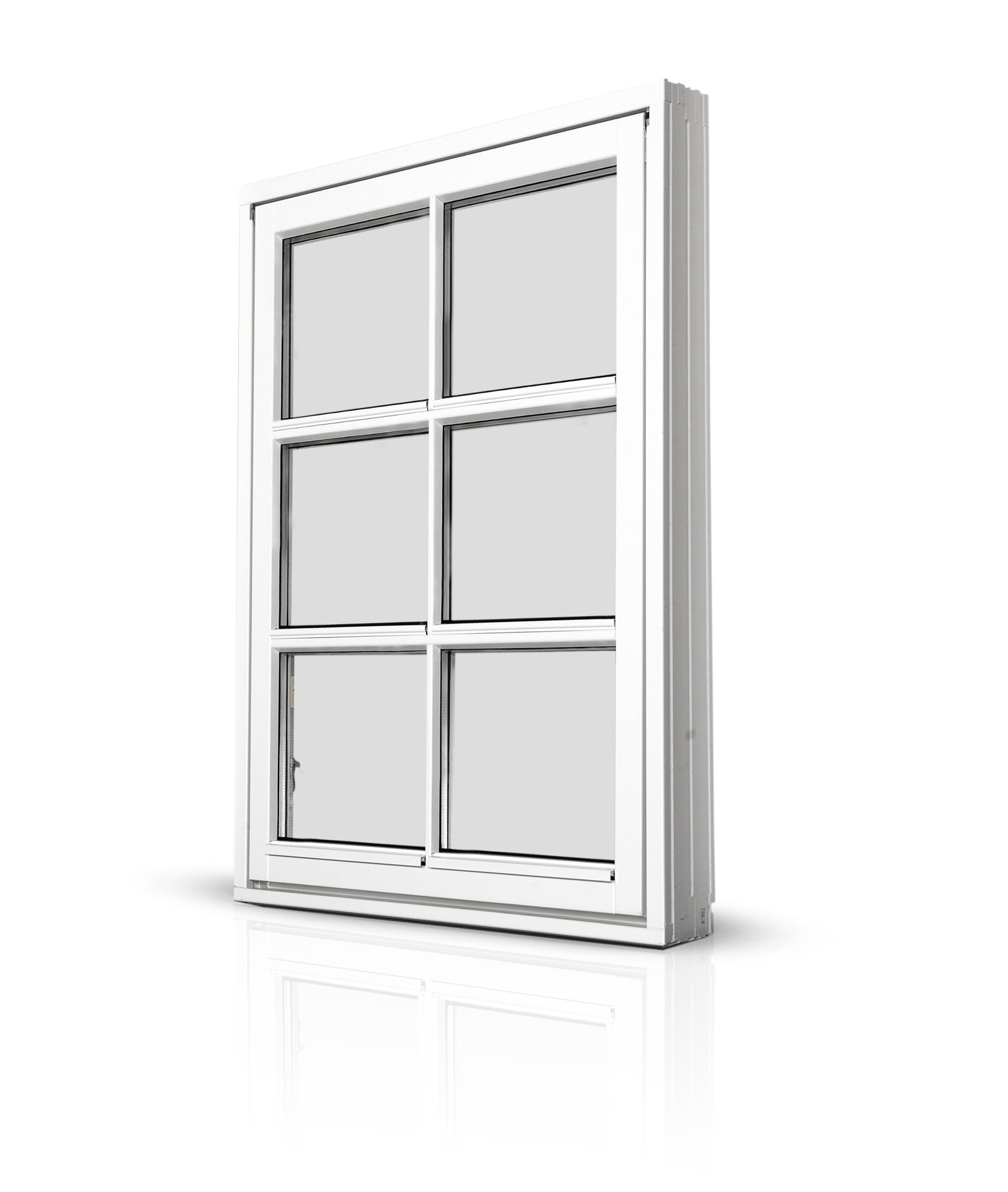 Billede af Bondehusvindue tophængt