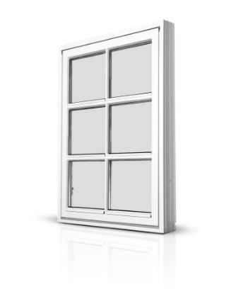 Billede af Bondehusvindue tophængt