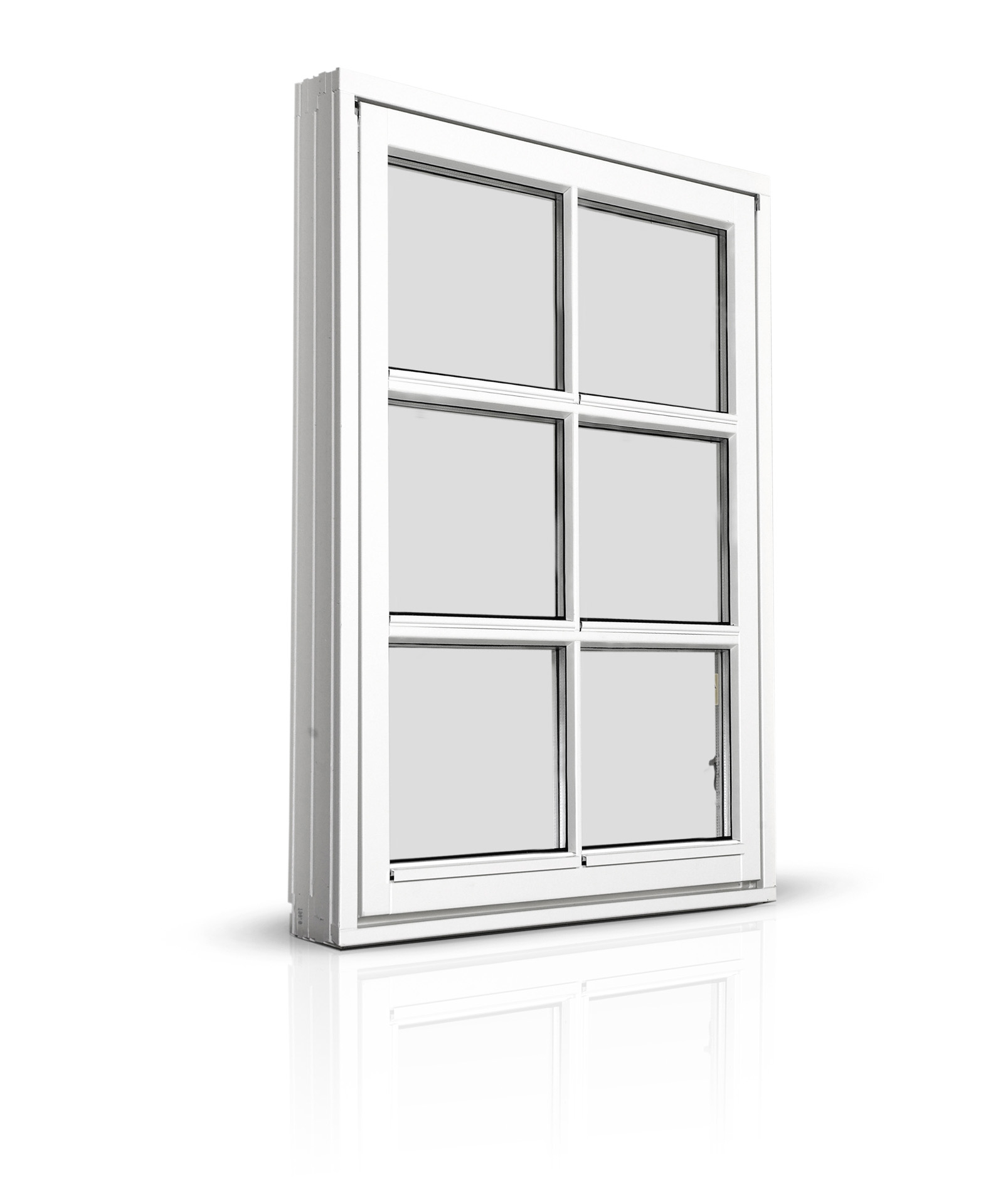 Billede af Bondehusvindue tophængt