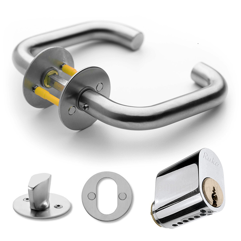 Billede af Børstet stål - U - Ruko cyl