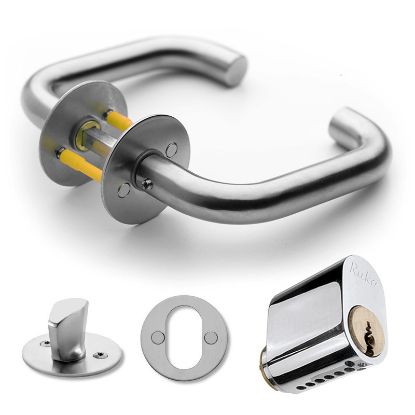 Billede af Børstet stål - U - Ruko cyl